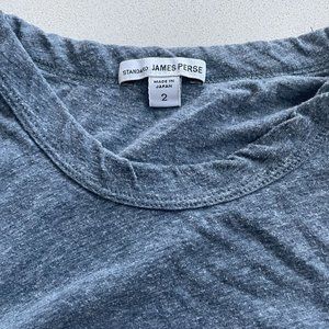 Men's James Perse Long Sleeve shirt Blue